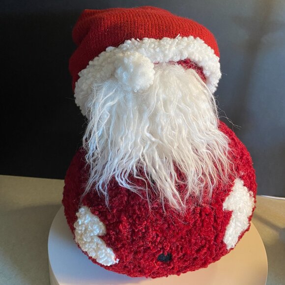 Pottery Barn Cozy Knit Santa Gnome Decor – Approx. 12” Tall - Picture 2 of 10